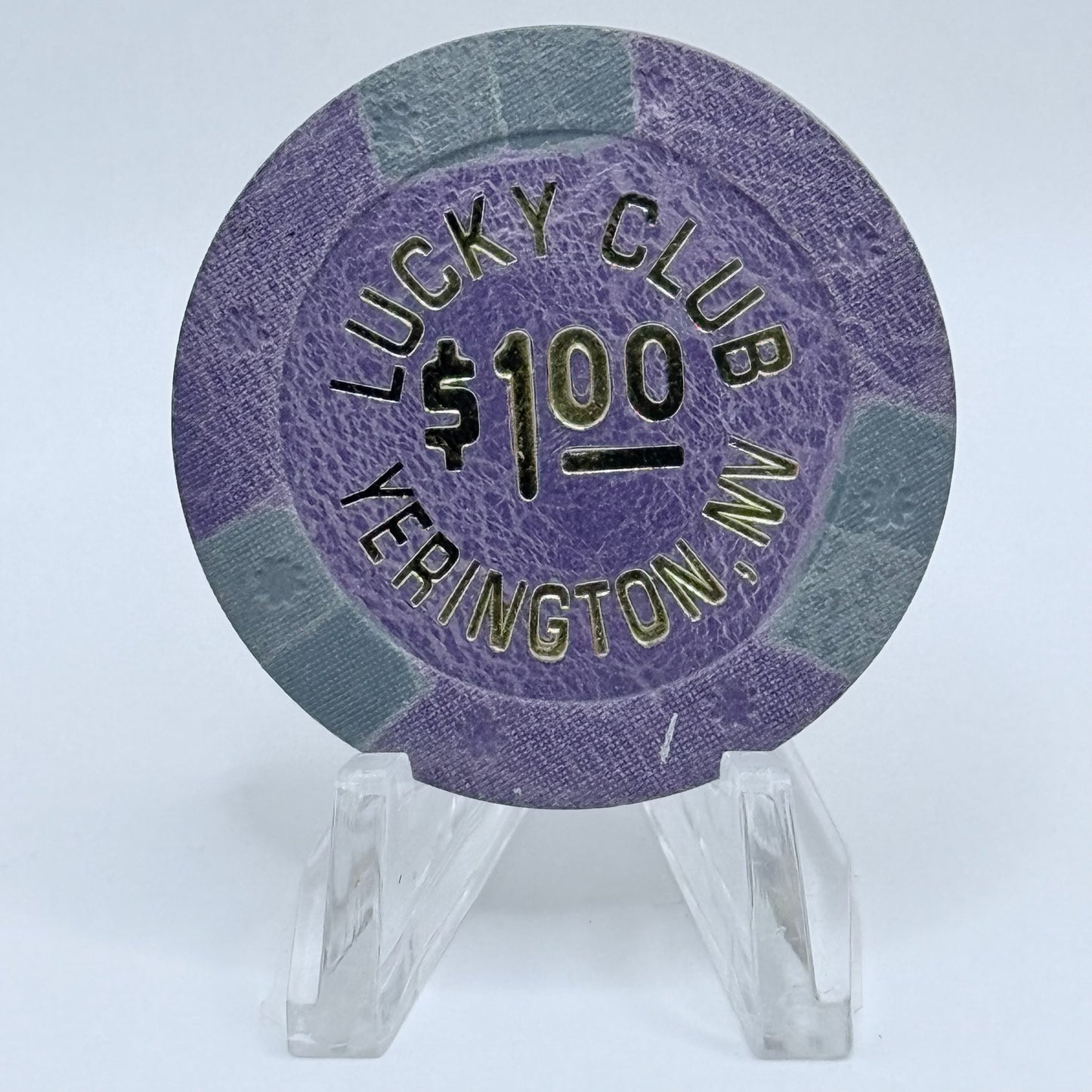 Dini's Lucky Club Yerington Nevada 2009 $1 Casino Chip E9147