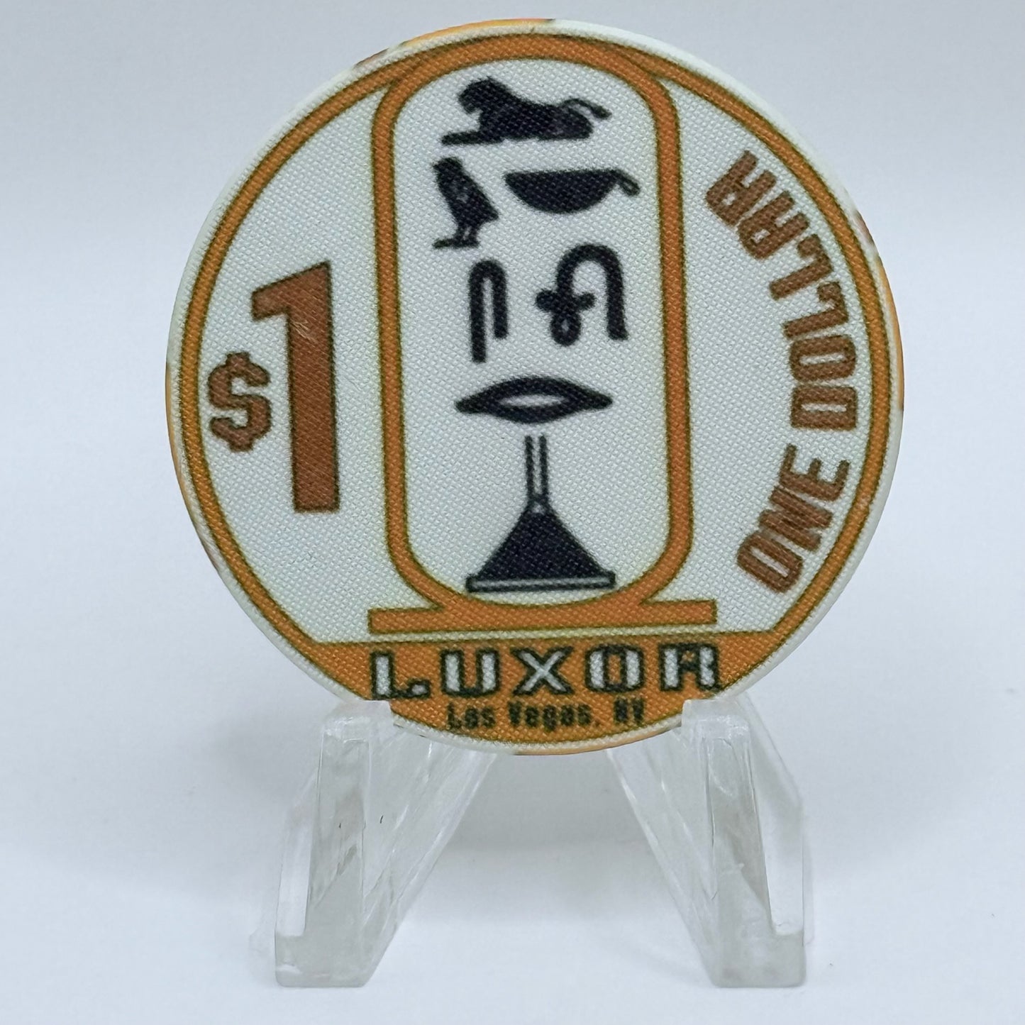 Luxor Las Vegas Nevada 1995 $1 Casino Chip N0675