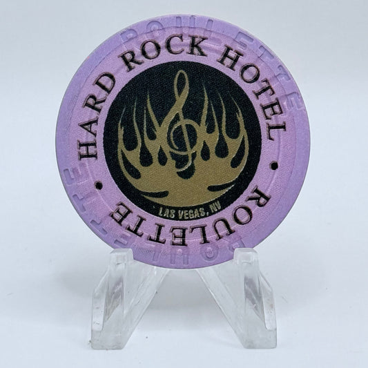 Hard Rock - Las Vegas Las Vegas Nevada 1996 Series 121 Roulette Casino Chip V6064