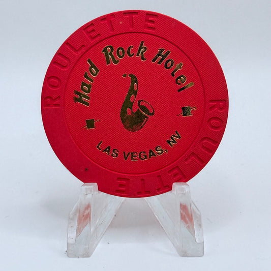 Hard Rock - Las Vegas Las Vegas Nevada 2005 Series 225 Roulette Casino Chip E3380
