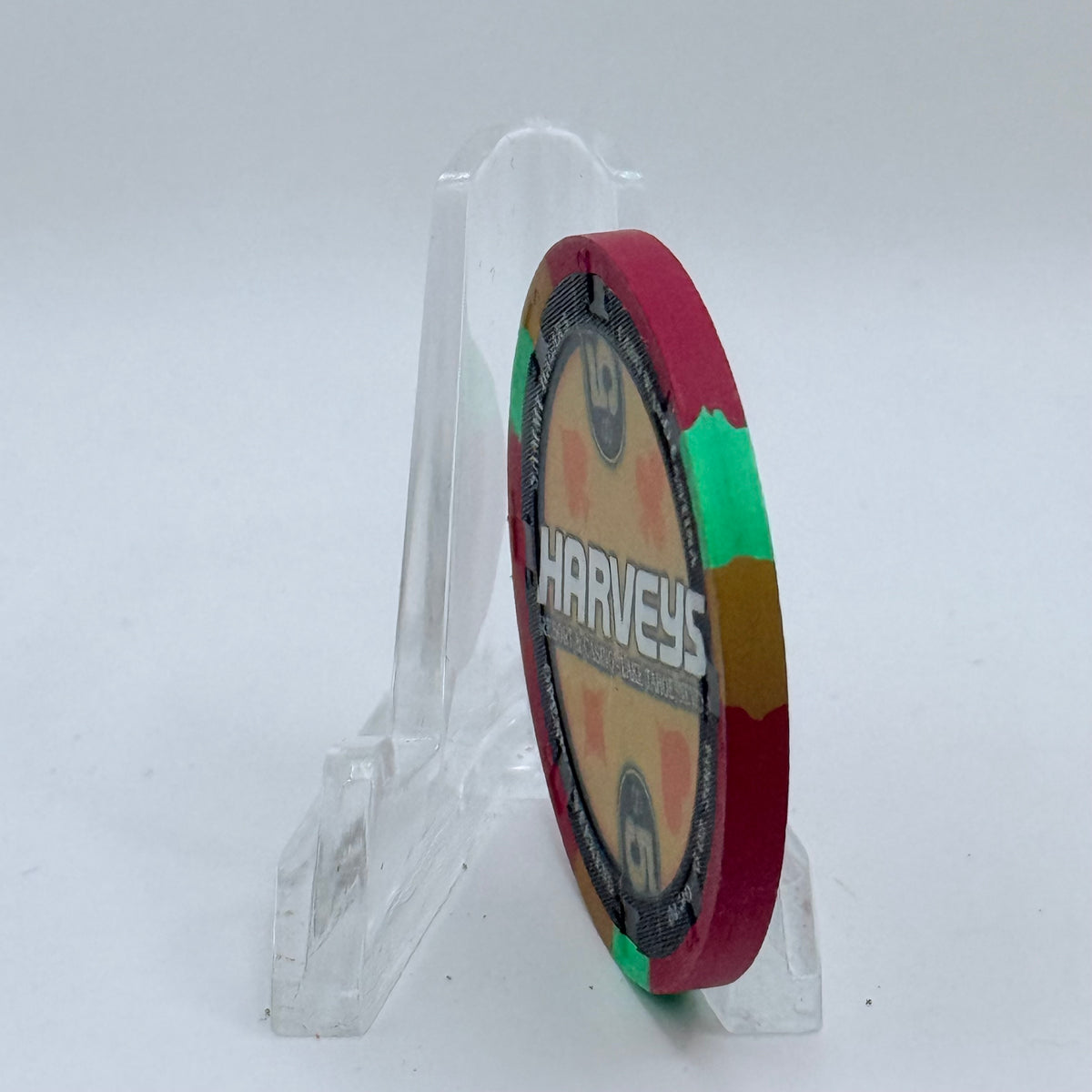 Harvey's (Wagon Wheel) Lake Tahoe Nevada 2004 LE $5 Casino Chip E3737