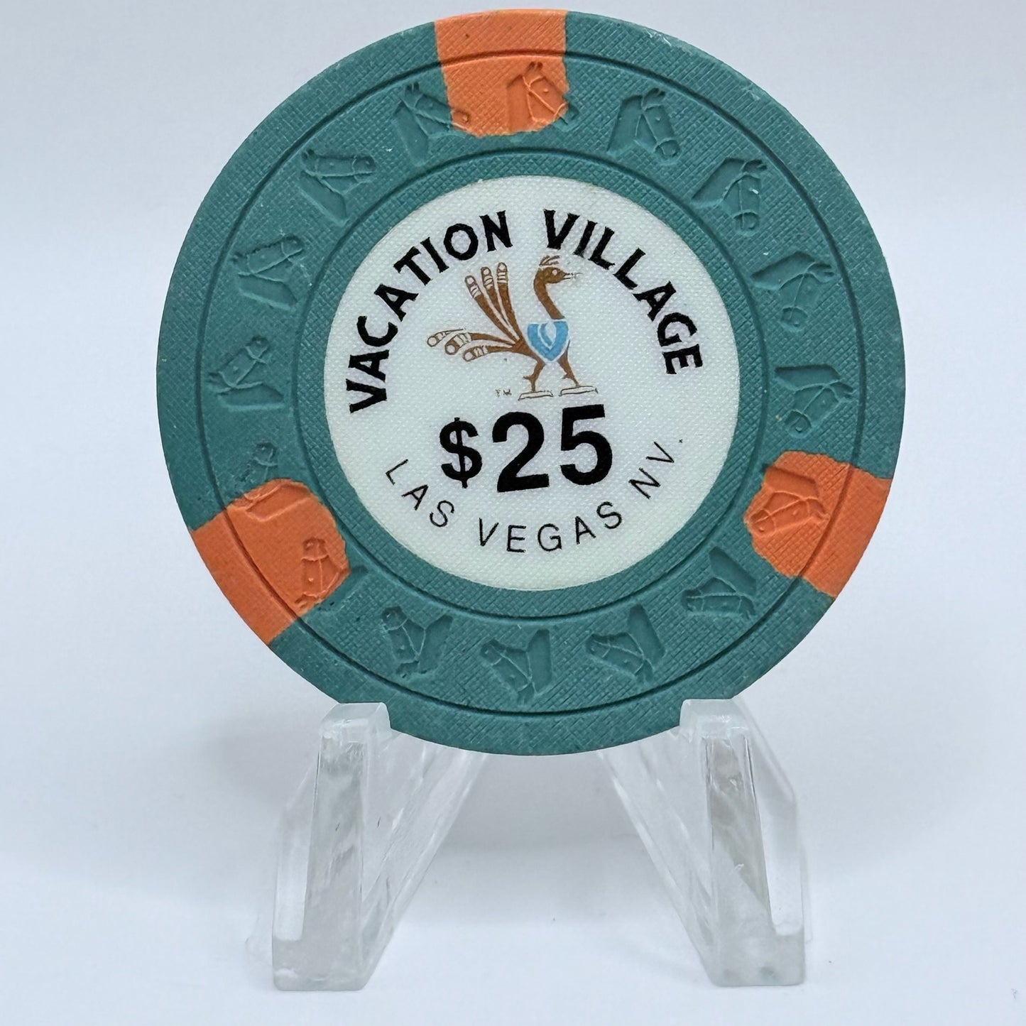 Vacation Village Las Vegas Nevada 1990 $25 Casino Chip N4281