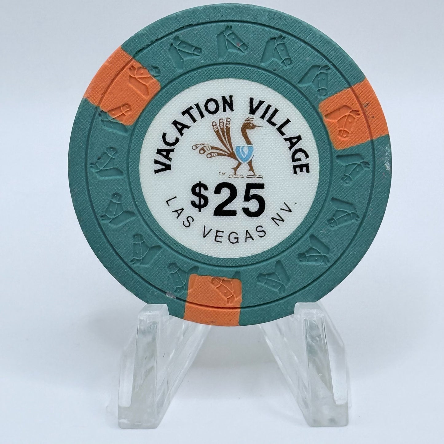 Vacation Village Las Vegas Nevada 1990 $25 Casino Chip N4281