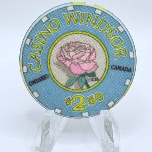 Casino Windsor Windsor Ontario Canada 1994 $2.50 Casino Chip