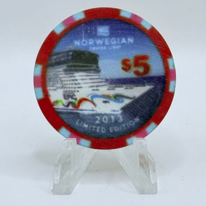 Norwegian Cruise Line Epic 2012 'Epic' LE $5 Casino Chip