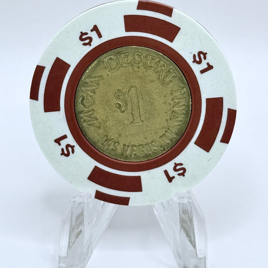 MGM Desert Inn Las Vegas Nevada 1988 $1 Casino Chip N1491