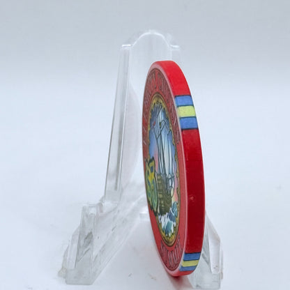 Summit Celebrity Cruises Wet Chips 2001 'Inaugural Season - Grand Opening' LE $5 Casino Chip