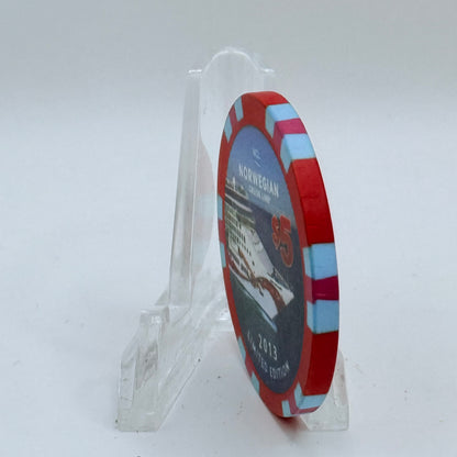 Norwegian Cruise Line Jewel 2012 'Jewel' LE $5 Casino Chip