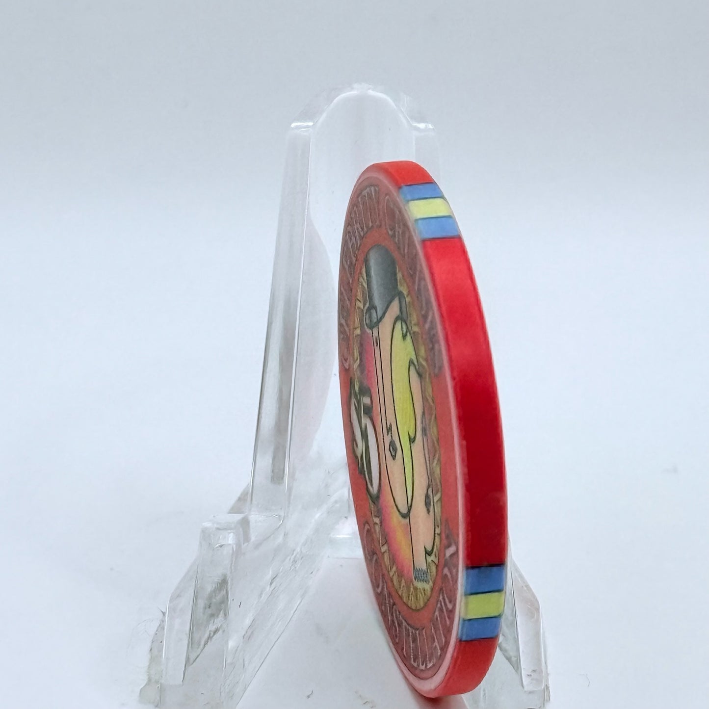 Constellation Celebrity Cruises Wet Chips 2002 'Inaugural Season - Grand Opening' LE $5 Casino Chip