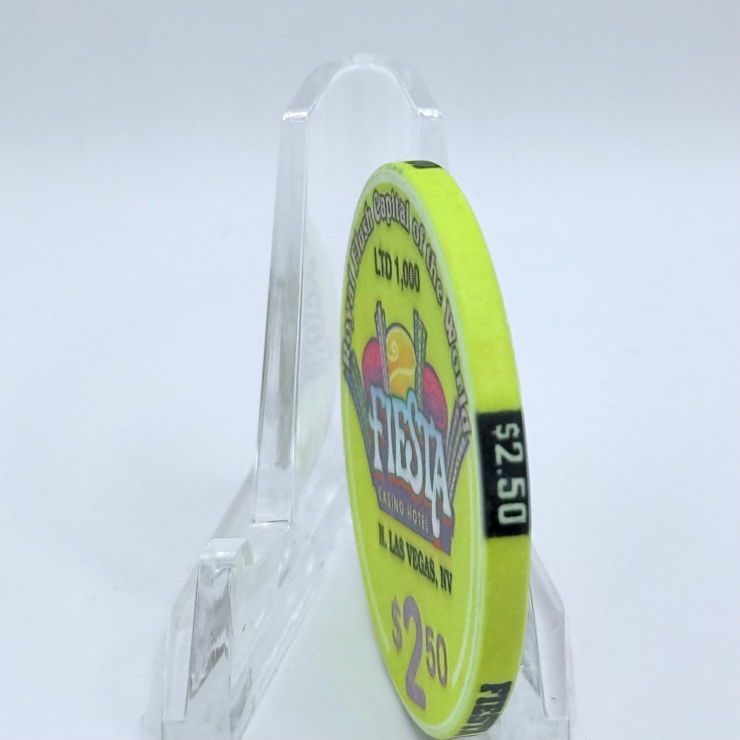 Fiesta Rancho N. Las Vegas Nevada 2000 'Last Chip of the Millennium' LE $2.50 Casino Chip V4096