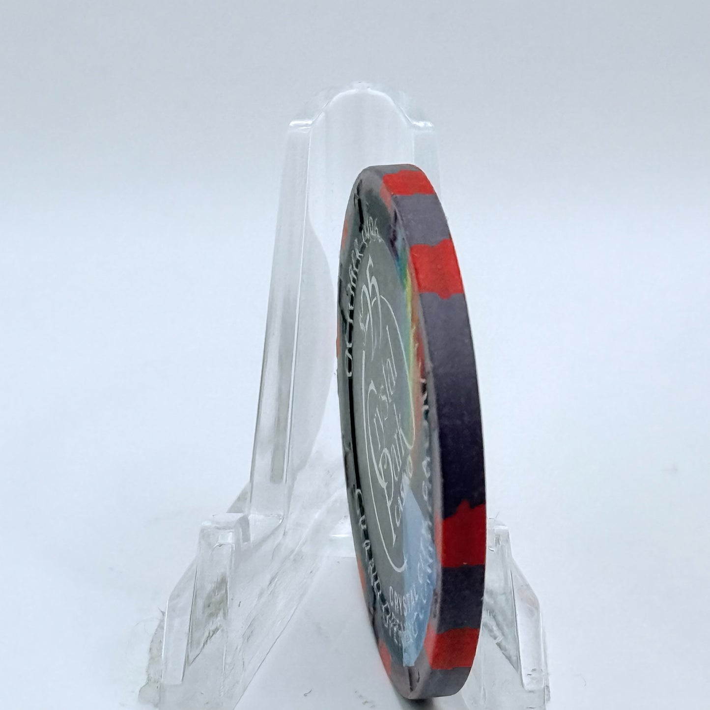 Crystal Park Casino Crystal City California 1996 'Year Of Rooster - Grand Opening' LE $25 Casino Chip