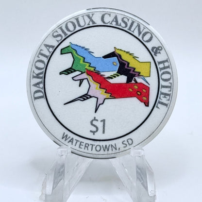 Dakota Sioux Watertown South Dakota 2006 'Grand Opening' LE $1 Casino Chip