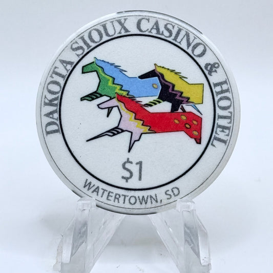 Dakota Sioux Watertown South Dakota 2006 'Grand Opening' LE $1 Casino Chip