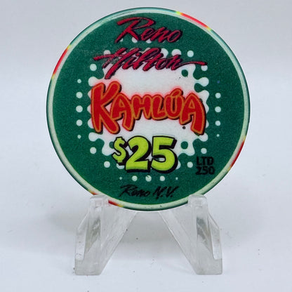 Hilton Resort Reno Nevada 1999 'Hot August Nights' LE $25 Casino Chip V4584