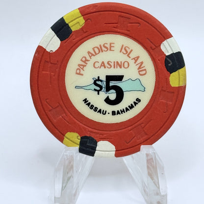 Paradise Island Paradise Island Bahamas Series 1 $5 Casino Chip