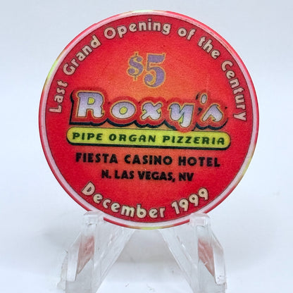 Fiesta Rancho N. Las Vegas Nevada 1999 'Grand Opening' LE $5 Casino Chip V4106