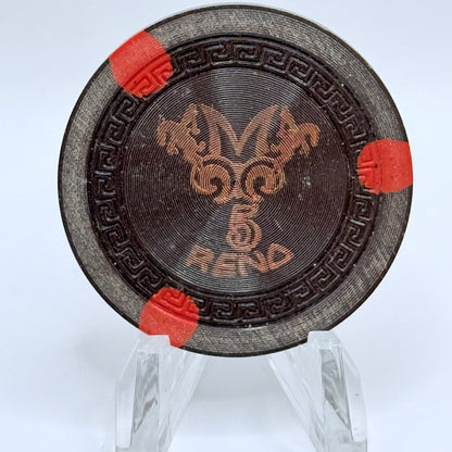 Mapes Hotel Casino Reno Nevada 1948 $5 Casino Chip N5237