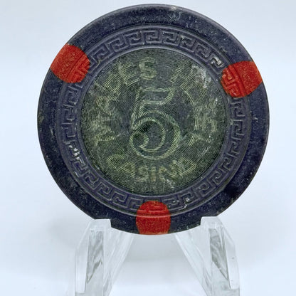 Mapes Hotel Casino Reno Nevada 1949 $5 Casino Chip N5231