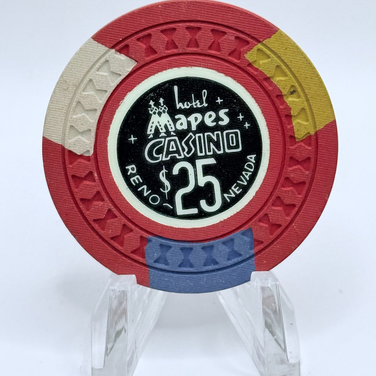 Mapes Hotel Casino Reno Nevada $25 Casino Chip N5225
