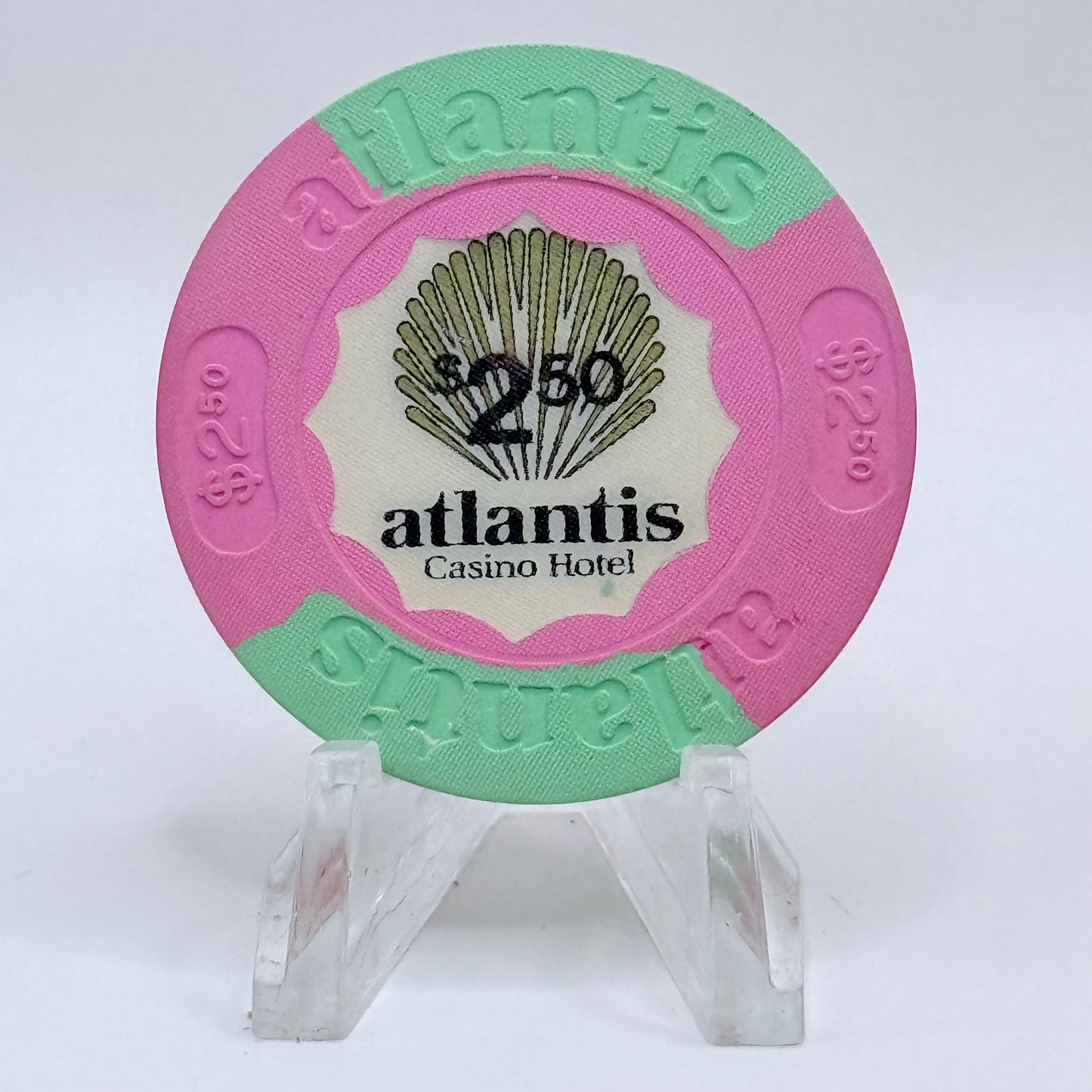 Atlantis Atlantic City New Jersey $2.50 Casino Chip