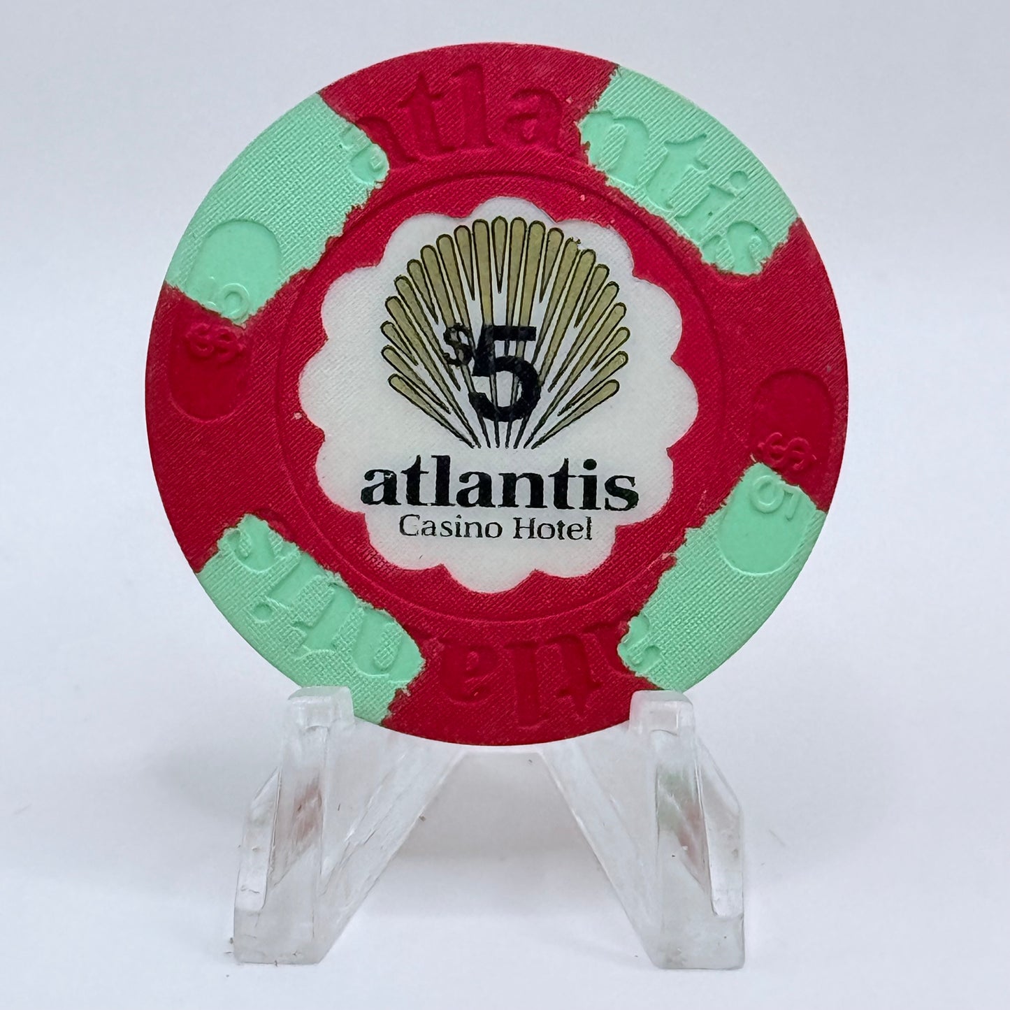 Atlantis Atlantic City New Jersey $5 Casino Chip