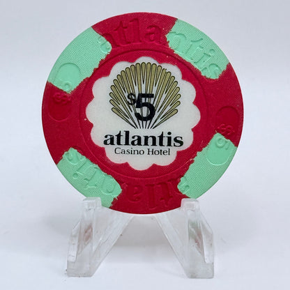 Atlantis Atlantic City New Jersey $5 Casino Chip