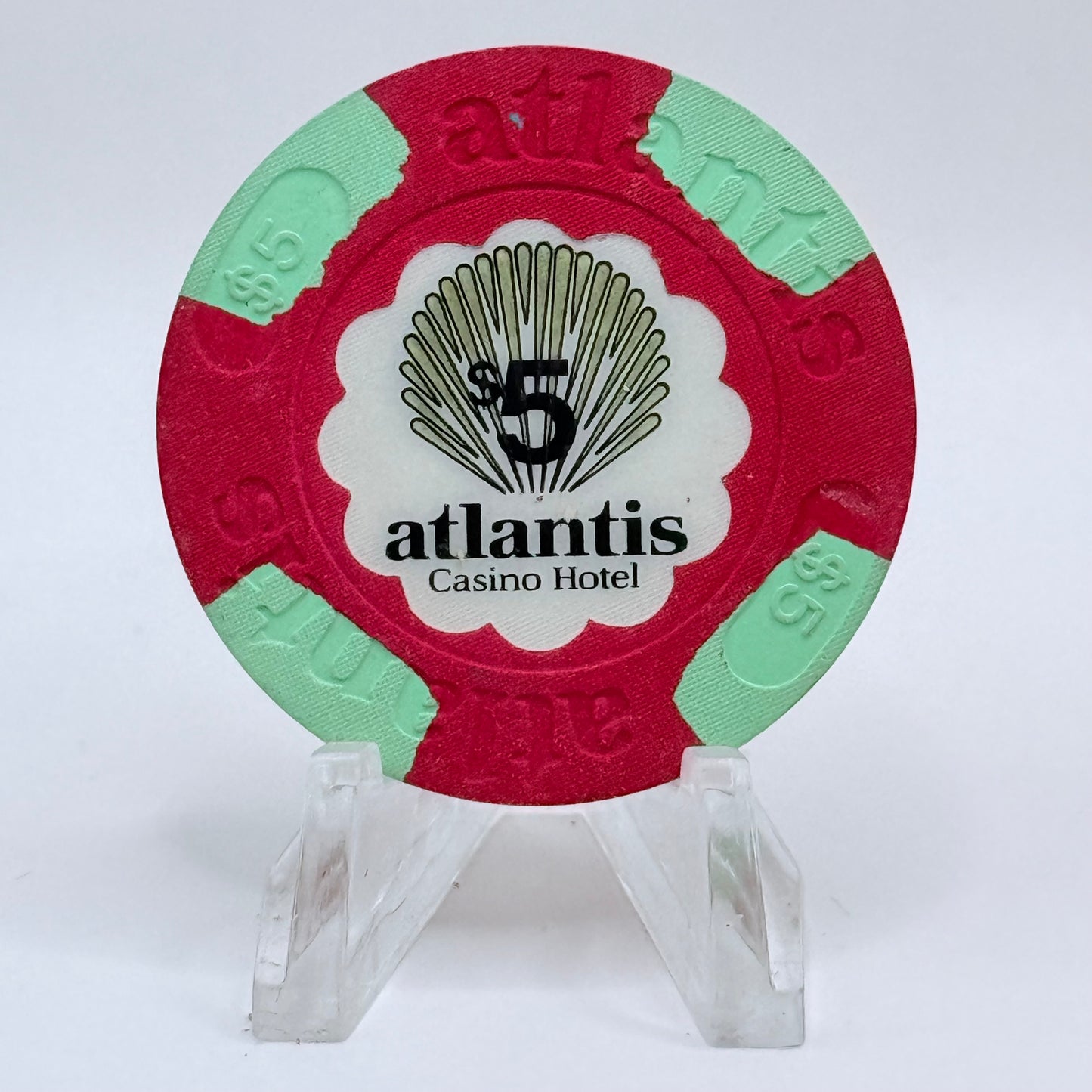 Atlantis Atlantic City New Jersey $5 Casino Chip