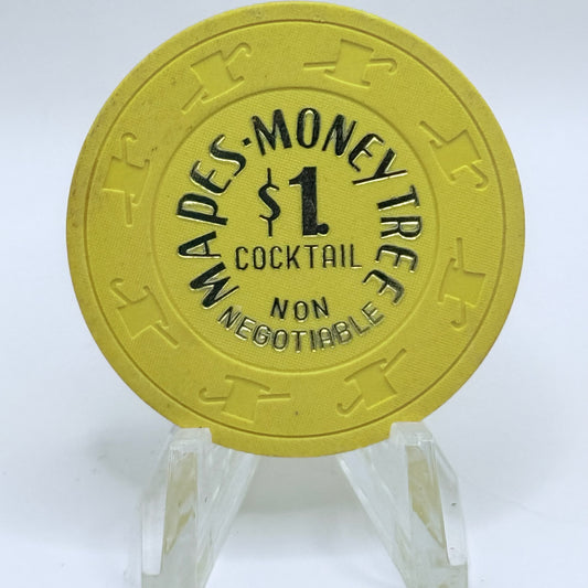 Mapes-Money Tree Reno Nevada $1 NCV Casino Chip N5254