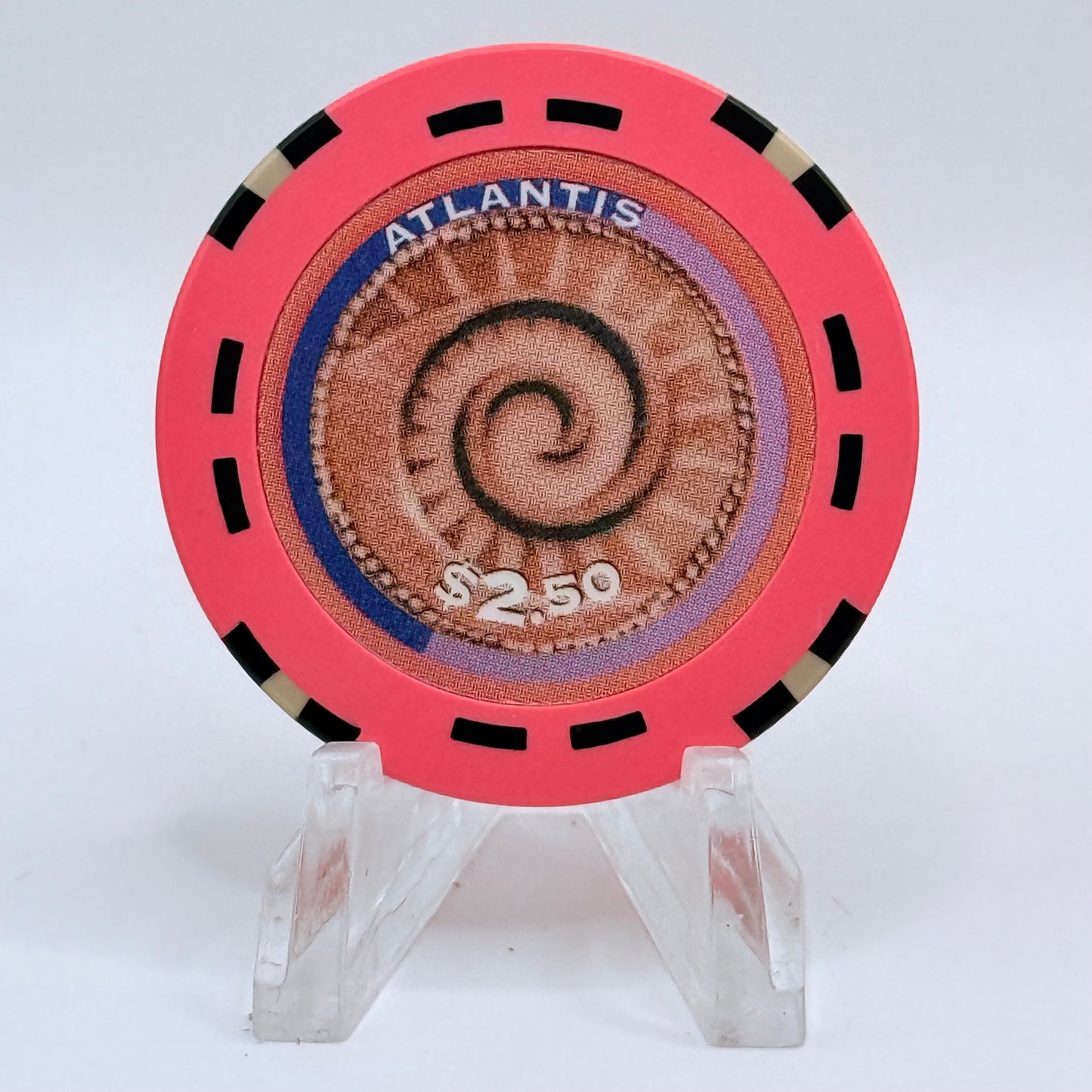 Atlantis Paradise Island Bahamas Series 202 $2.50 Casino Chip