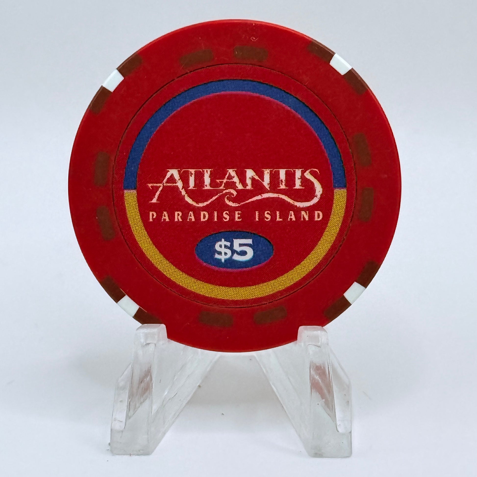 Atlantis Paradise Island Bahamas Series 202 $5 Casino Chip