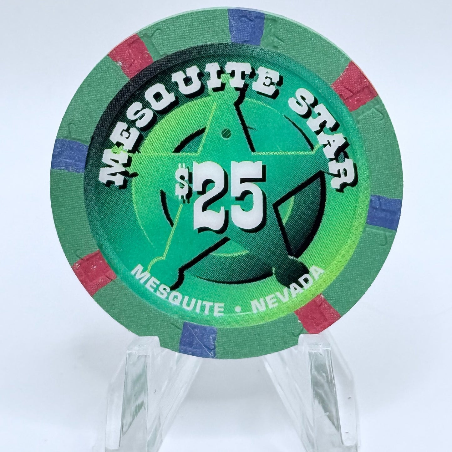 Mesquite Star Mesquite Nevada 1998 $25 Casino Chip E7214