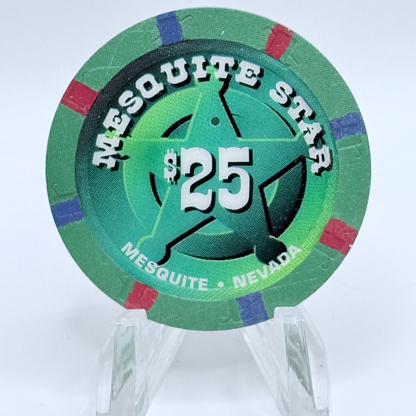 Mesquite Star Mesquite Nevada 1998 $25 Casino Chip E7214