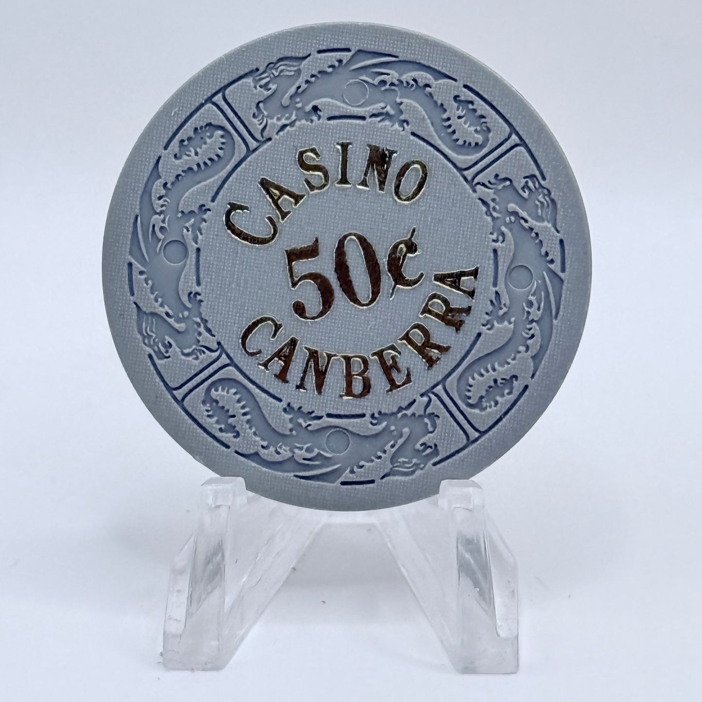 Casino Canberra Canberra ACT Australia $0.50 Casino Chip