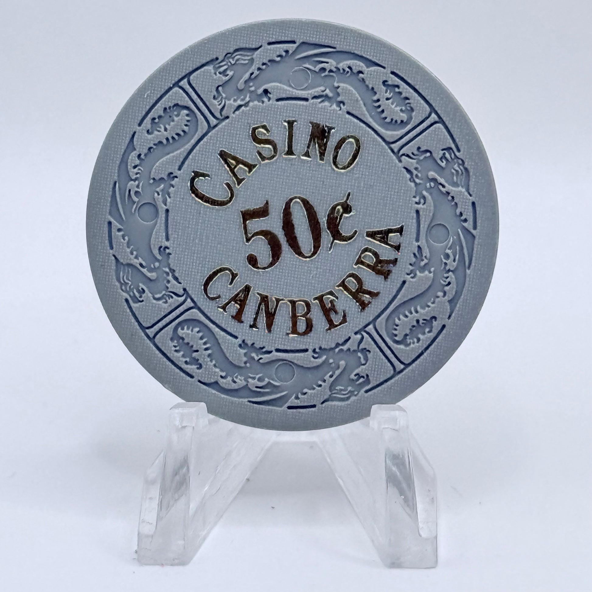 Casino Canberra Canberra ACT Australia $0.50 Casino Chip