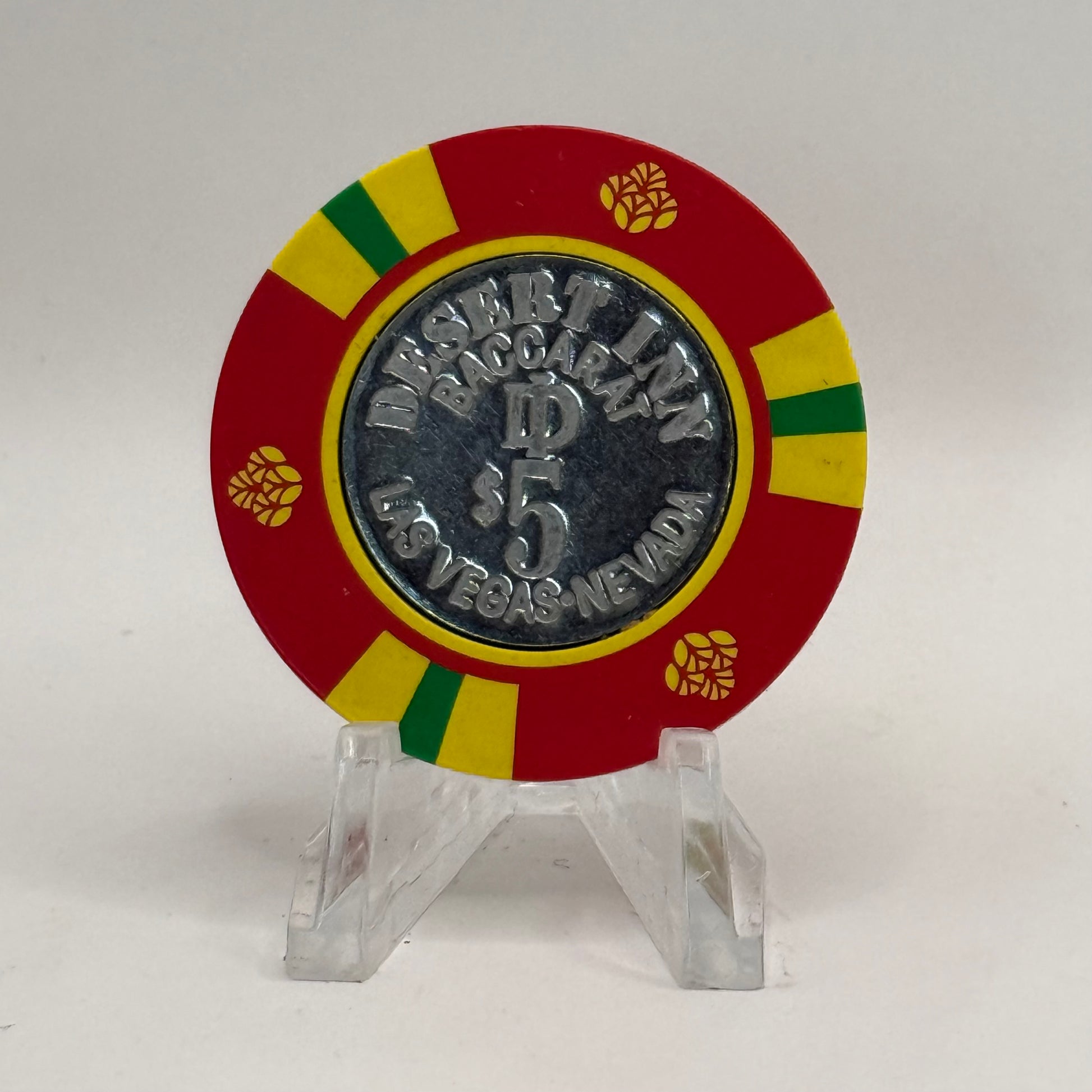 Desert Inn Las Vegas Nevada 'Baccarat' $5 Casino Chip N7411