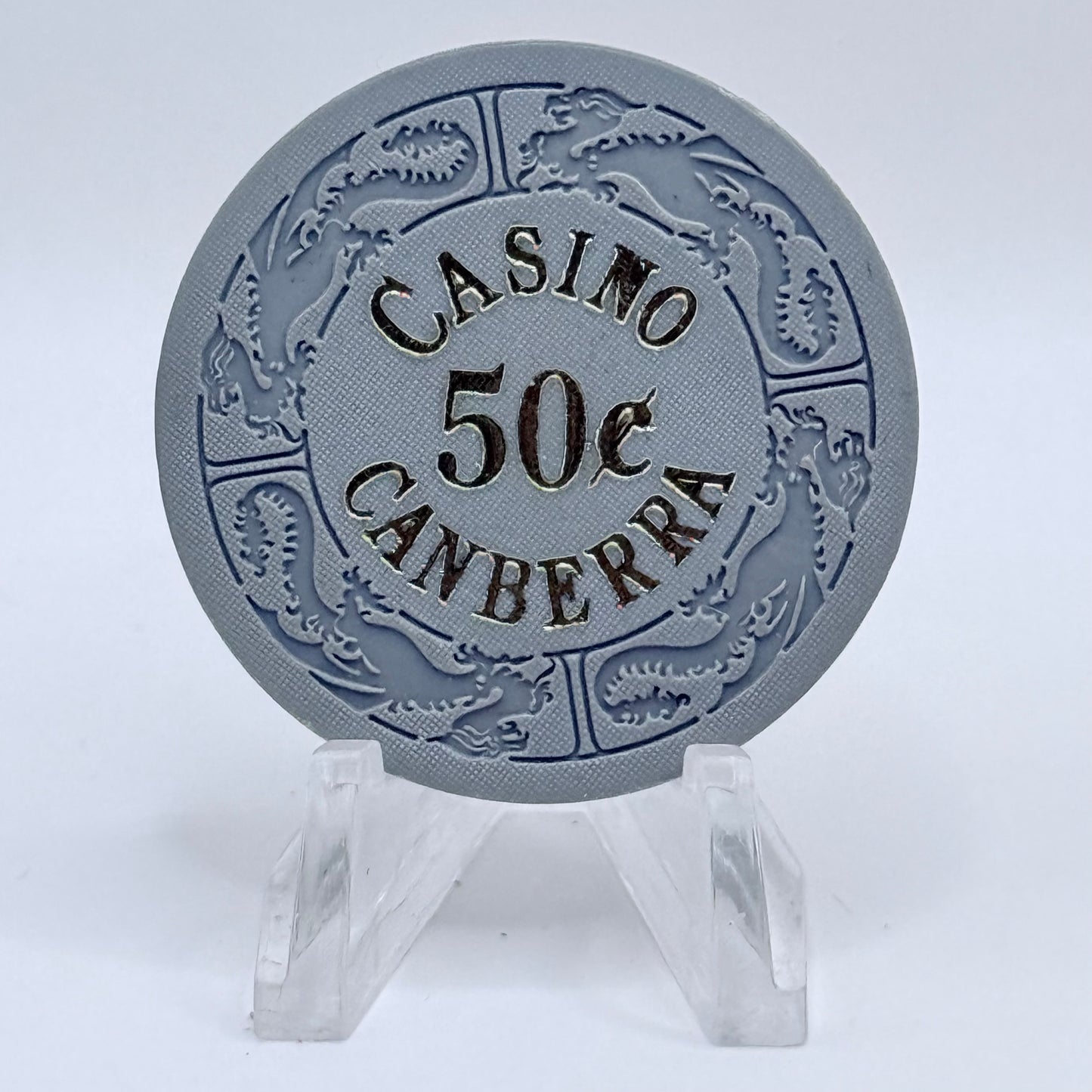 Casino Canberra Canberra ACT Australia $0.50 Casino Chip