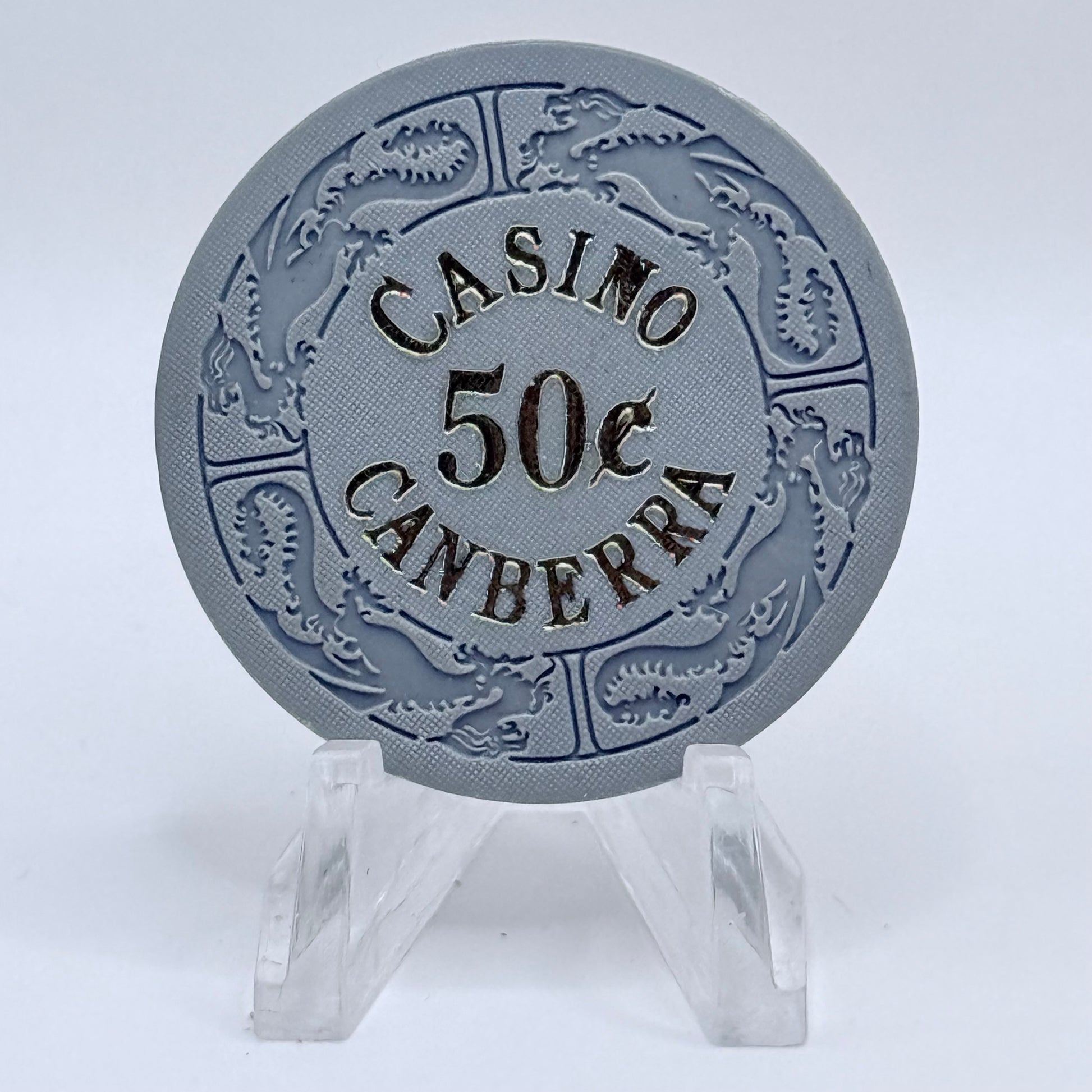 Casino Canberra Canberra ACT Australia $0.50 Casino Chip