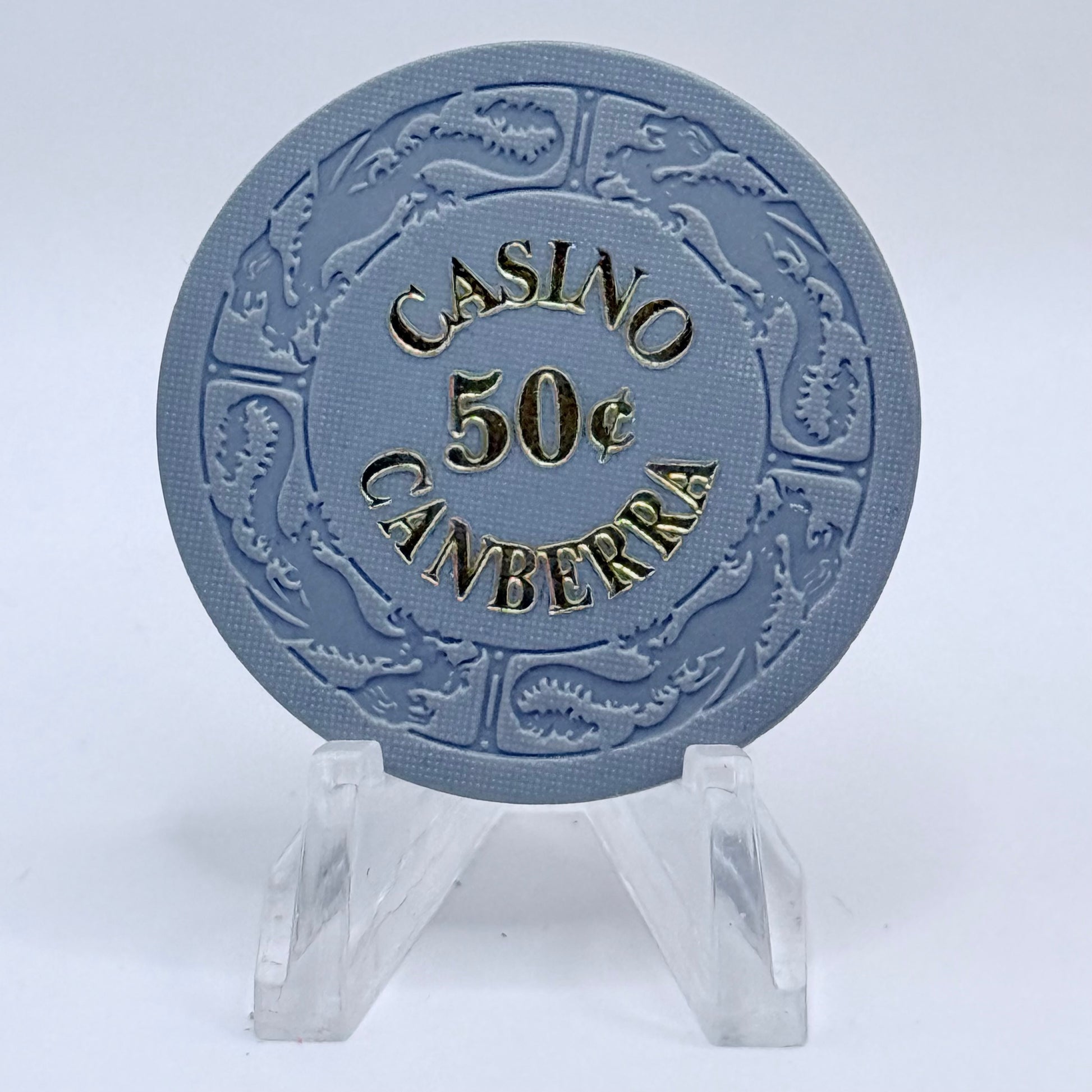Casino Canberra Canberra ACT Australia $0.50 Casino Chip