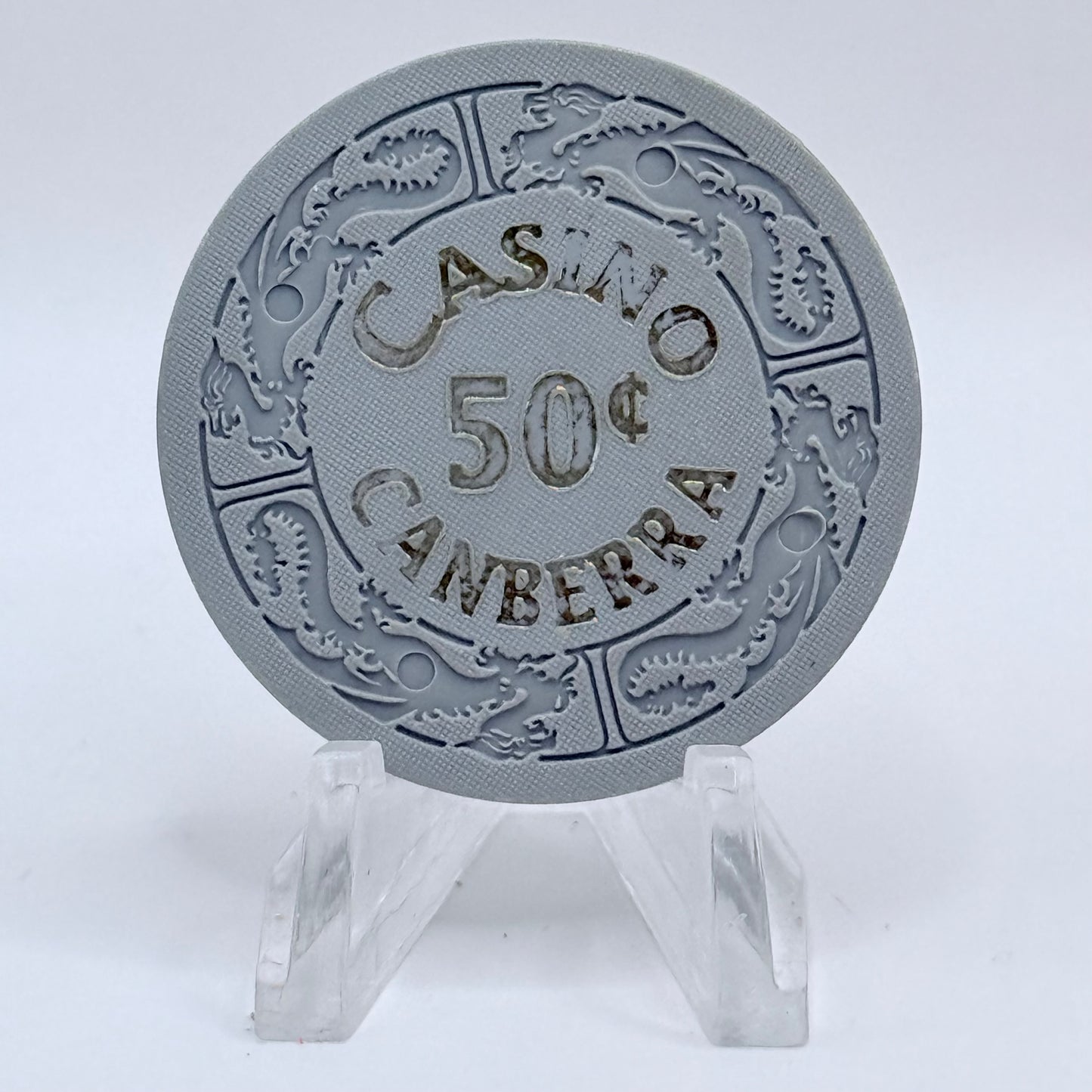 Casino Canberra Canberra ACT Australia $0.50 Casino Chip
