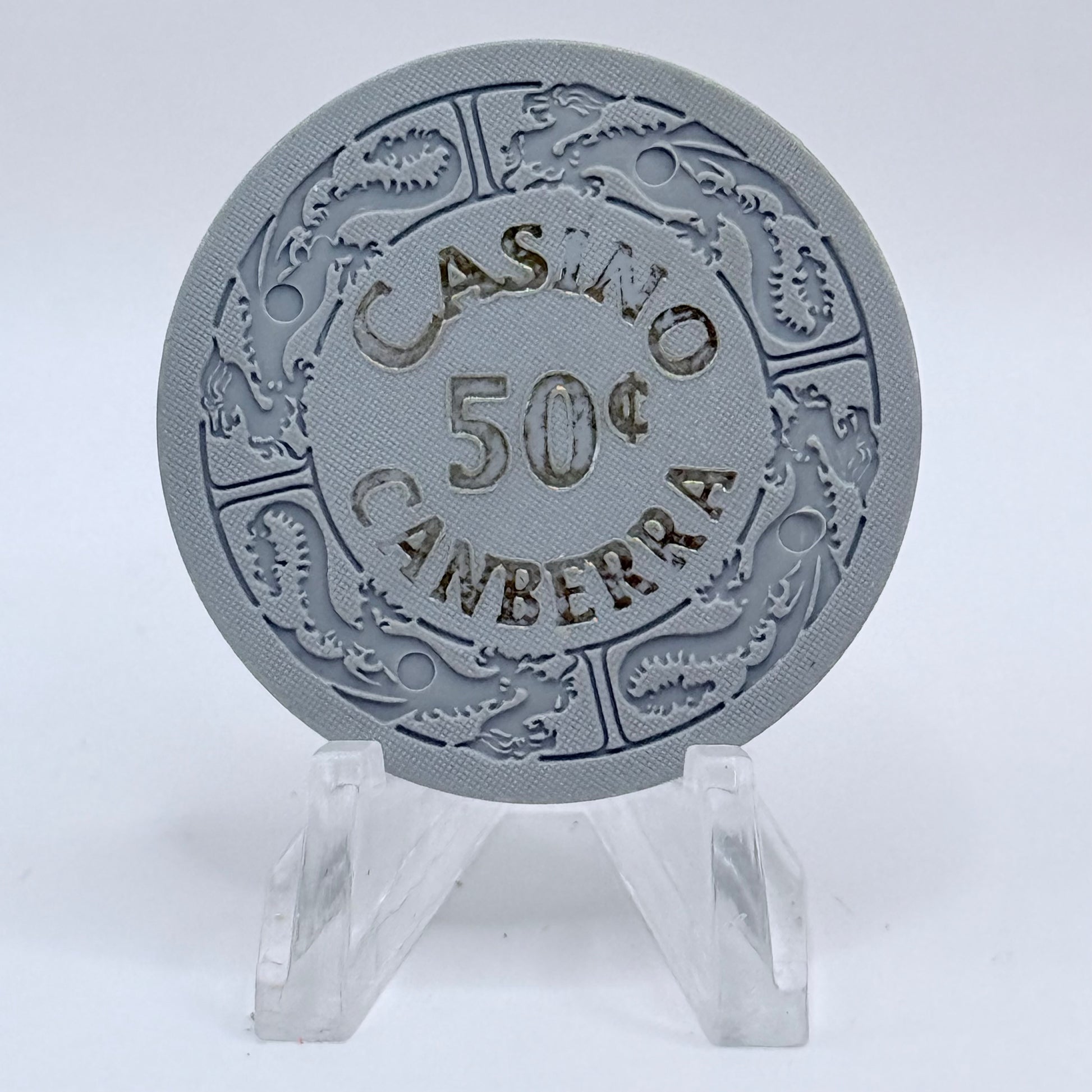 Casino Canberra Canberra ACT Australia $0.50 Casino Chip