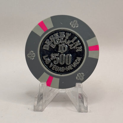 Desert Inn Las Vegas Nevada 1981 'Baccarat' $500 Casino Chip N0546