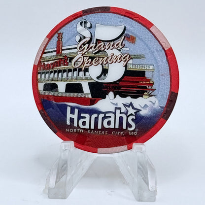 Harrah's 1994 'Grand Opening' LE $5 Casino Chip