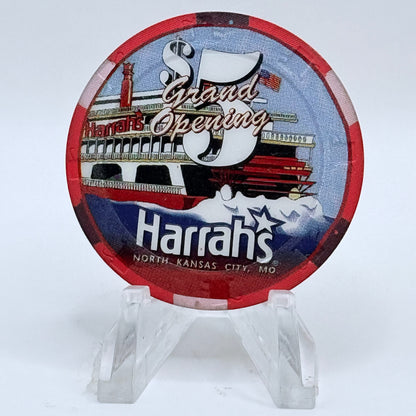 Harrah's 1994 'Grand Opening' LE $5 Casino Chip