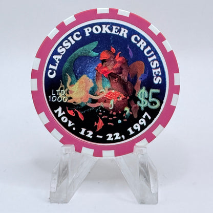 Classic Poker Cruises 1997 $5 Casino Chip