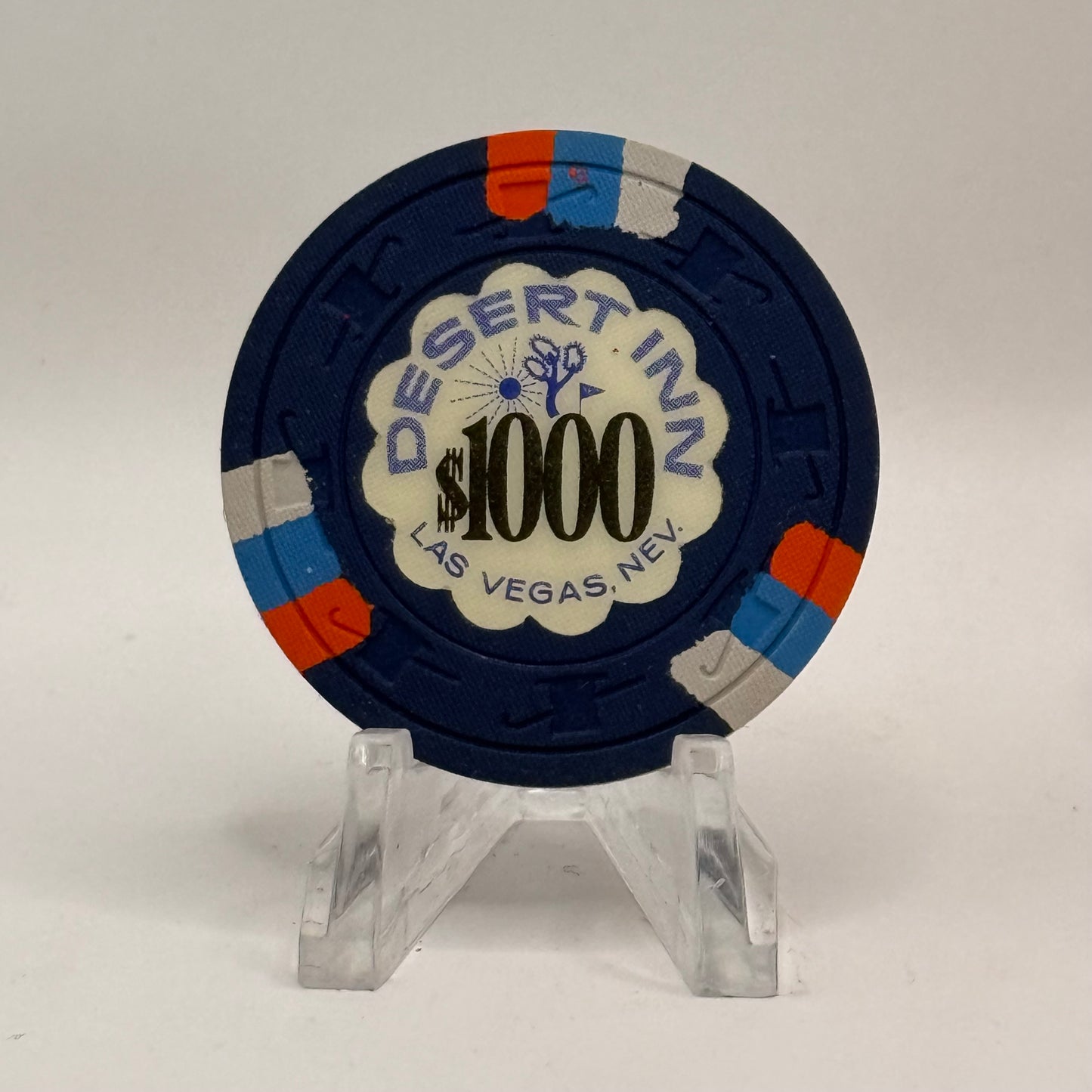 Desert Inn Las Vegas Nevada 1967 $1000 Casino Chip N9551
