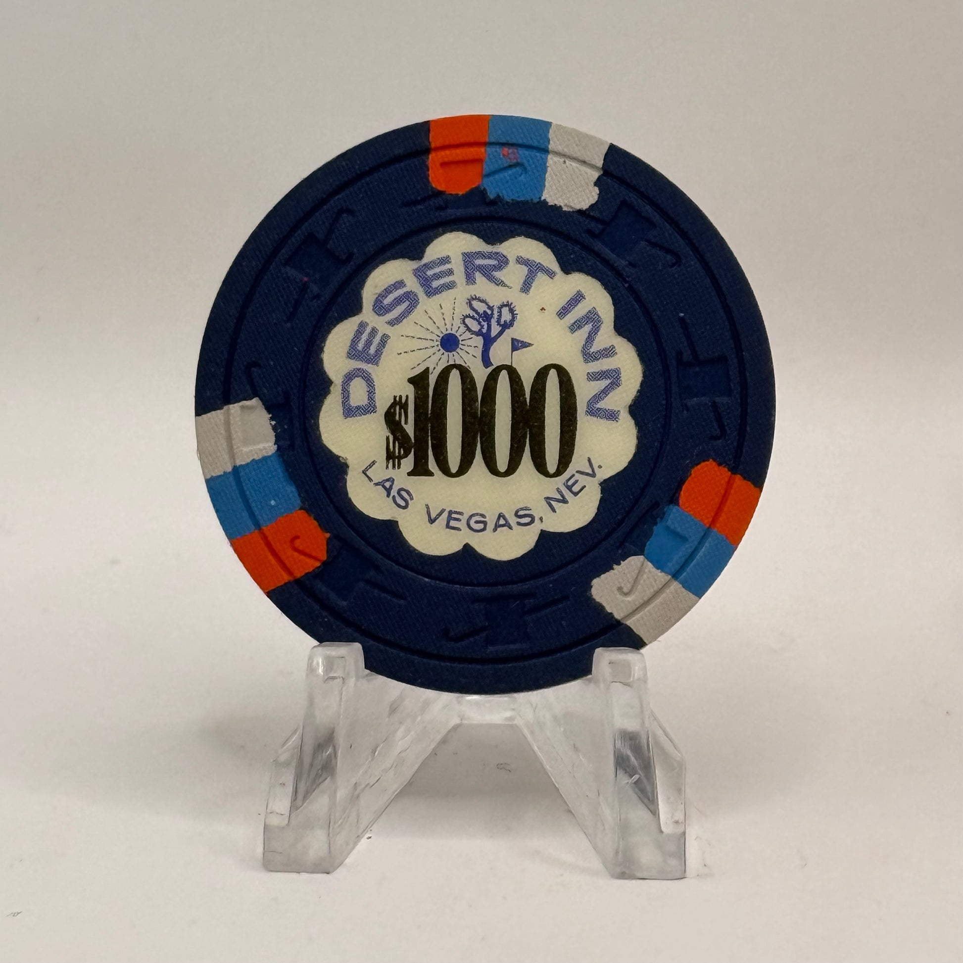 Desert Inn Las Vegas Nevada 1967 $1000 Casino Chip N9551