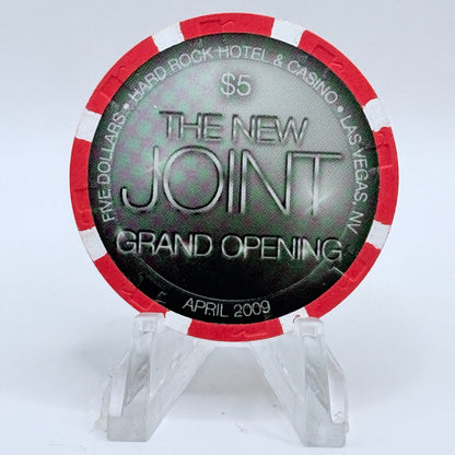 Hard Rock - Las Vegas Las Vegas Nevada 2009 'Grand Opening' LE $5 Casino Chip E8726