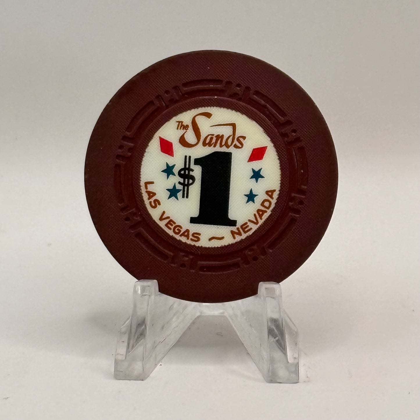 Sands Las Vegas Nevada 1964 LE $1 Casino Chip N2121