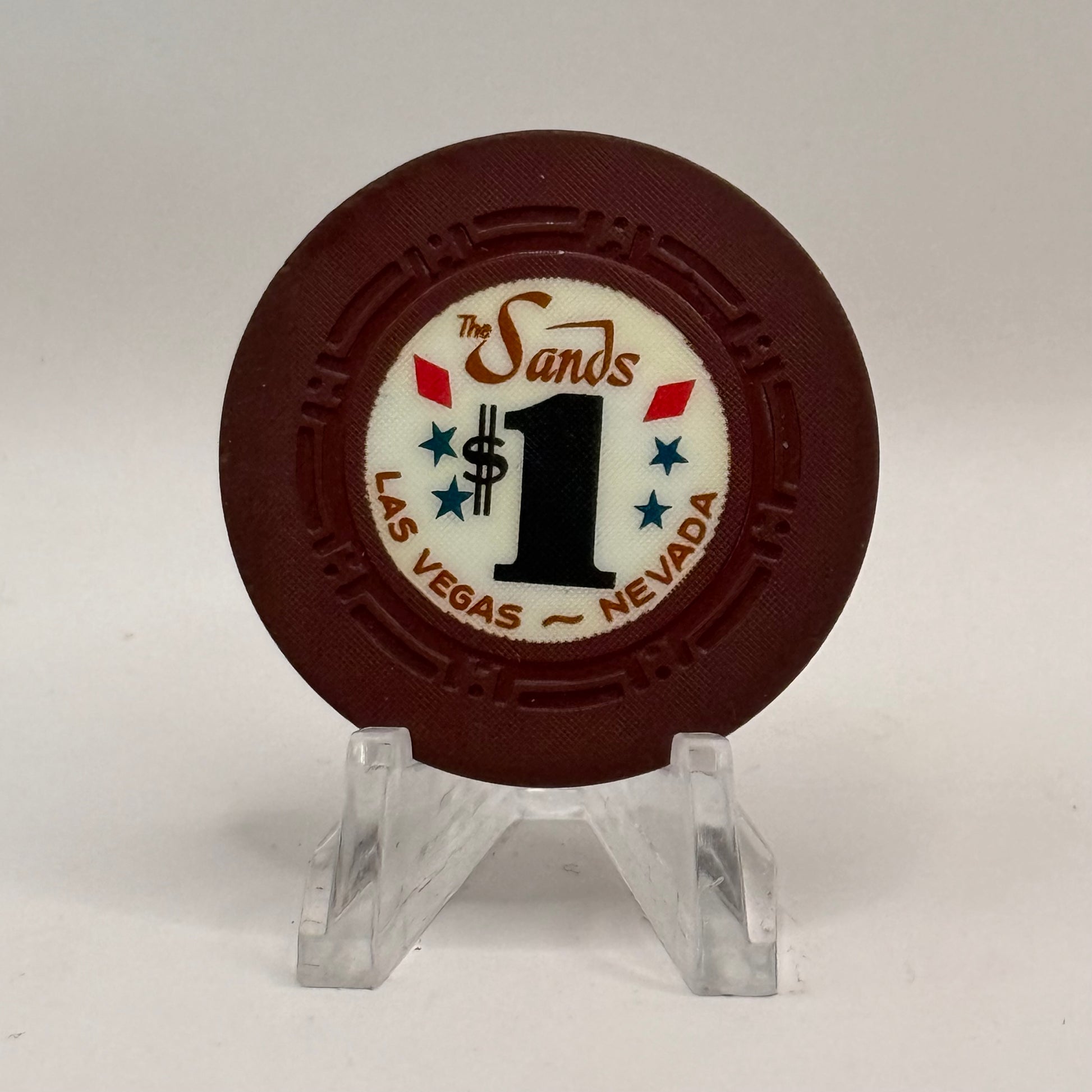 Sands Las Vegas Nevada 1964 LE $1 Casino Chip N2121