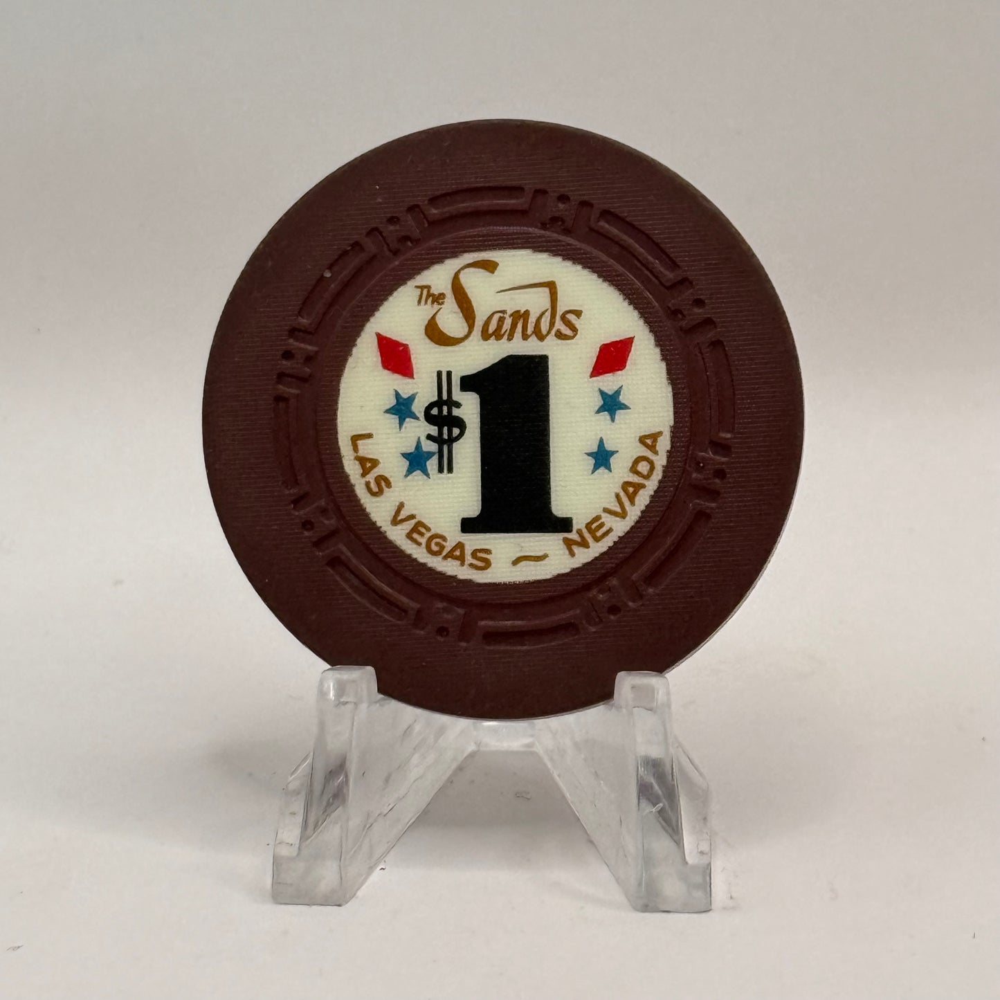 Sands Las Vegas Nevada 1964 LE $1 Casino Chip N2121